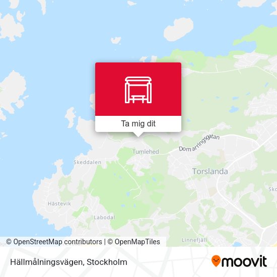 Hällmålningsvägen karta