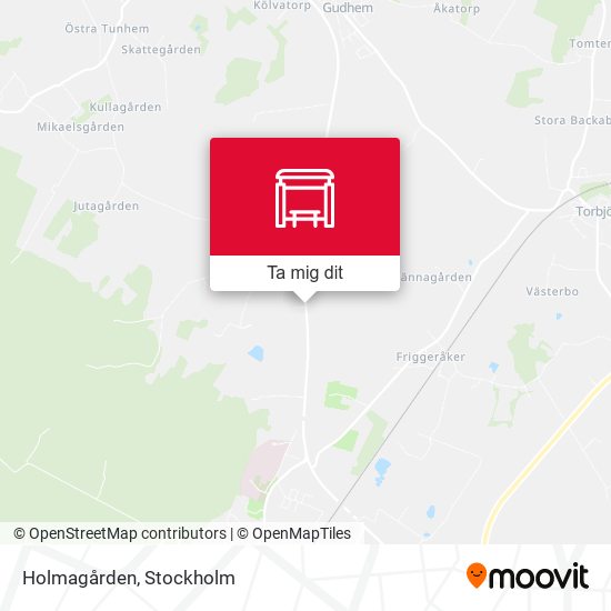 Holmagården karta