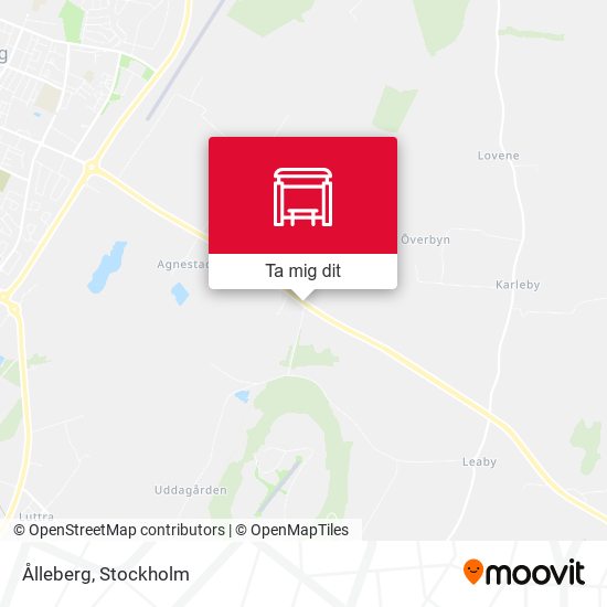 Ålleberg karta