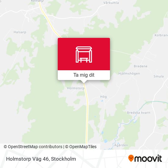 Holmstorp Väg 46 karta