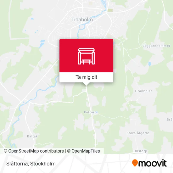 Slåttorna karta