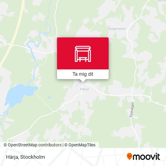 Härja karta