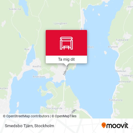 Smedsbo Tjärn karta