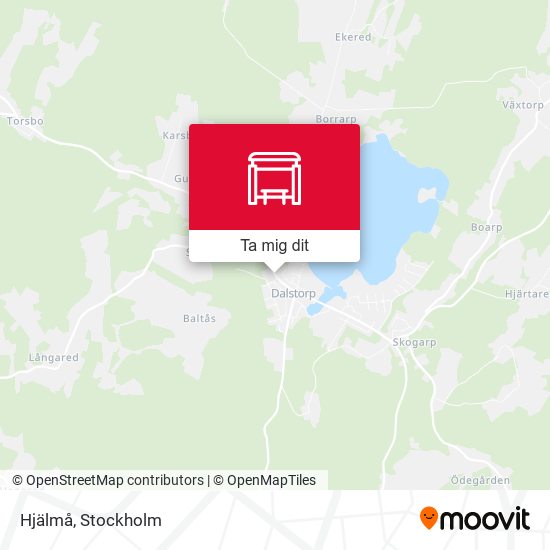 Hjälmå karta