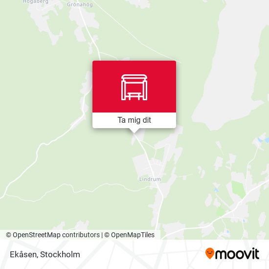 Ekåsen karta