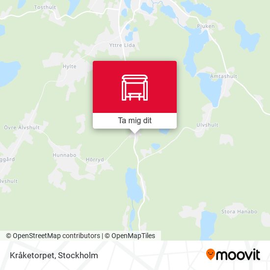 Kråketorpet karta