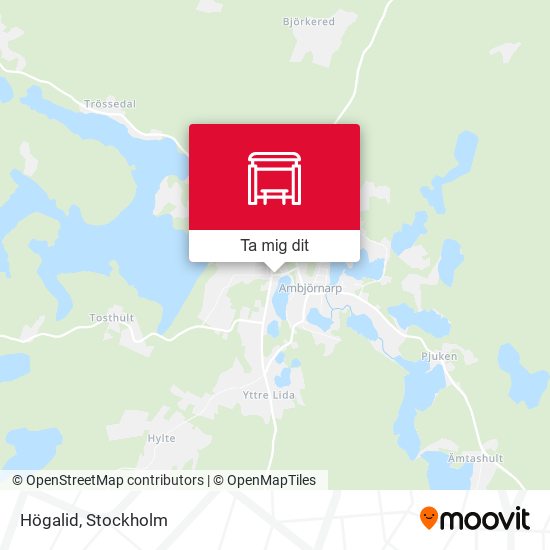 Högalid karta