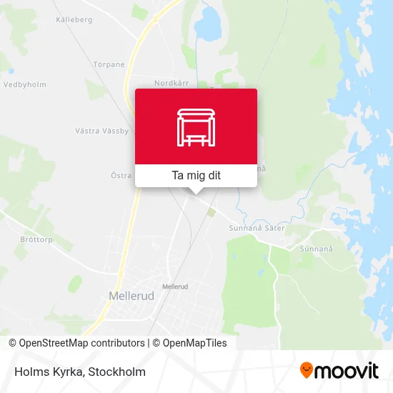 Holms Kyrka karta