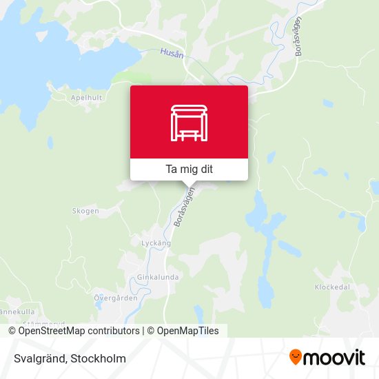 Svalgränd karta