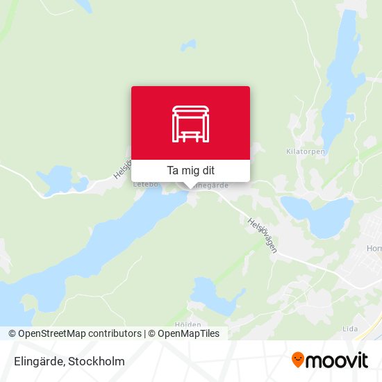 Elingärde karta