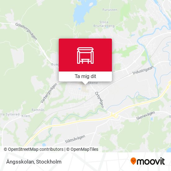 Ängsskolan karta