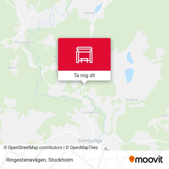 Ringestenavägen karta
