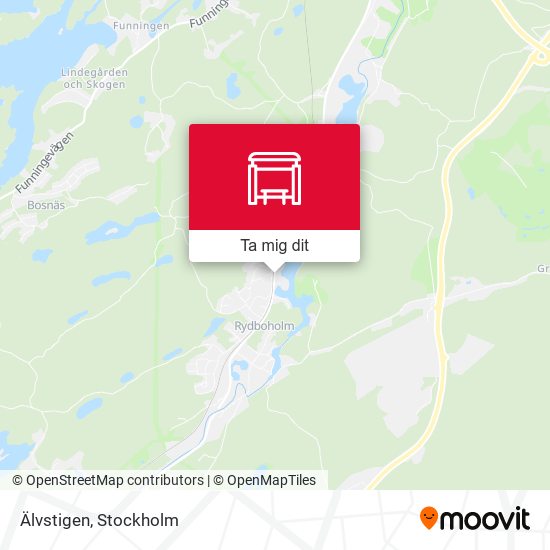 Älvstigen karta