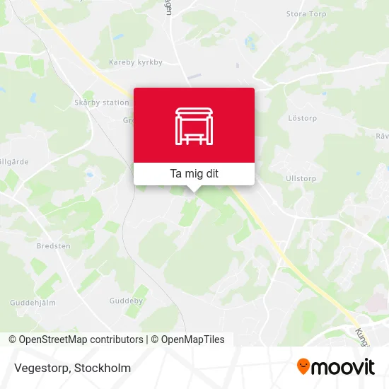 Vegestorp karta