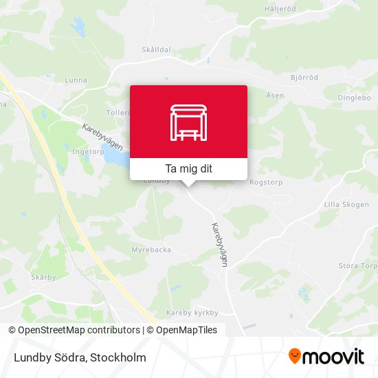 Lundby Södra karta