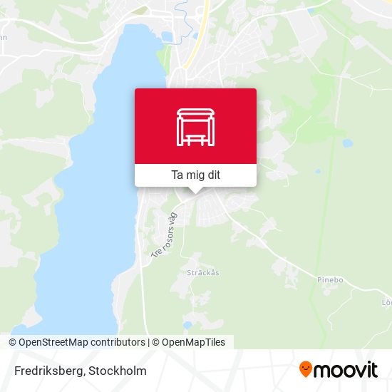 Fredriksberg karta