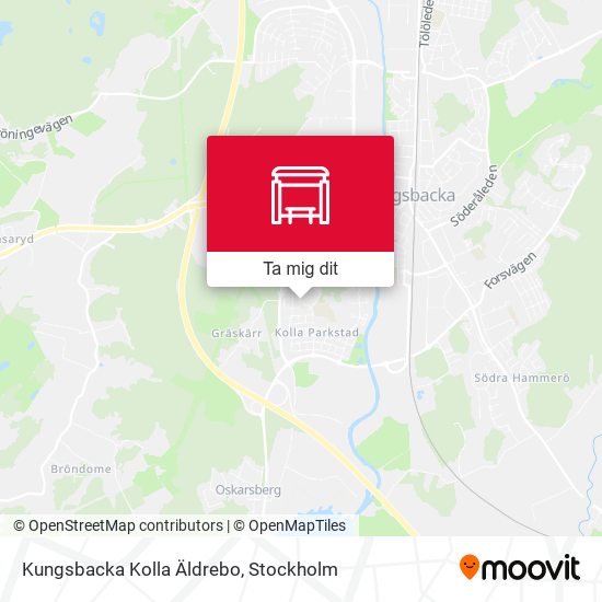 Kungsbacka Kolla Äldrebo karta