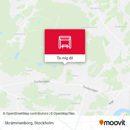 Skrämmenborg karta