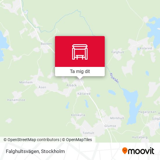 Falghultsvägen karta