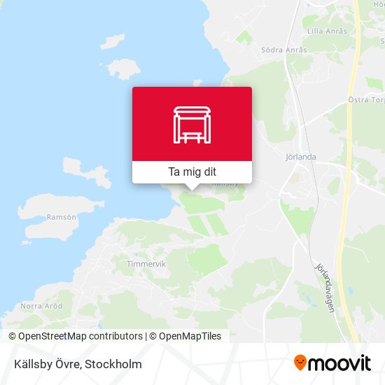 Källsby Övre karta