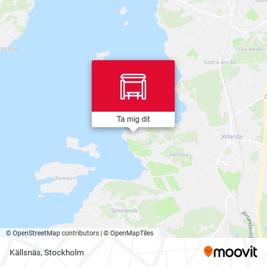 Källsnäs karta