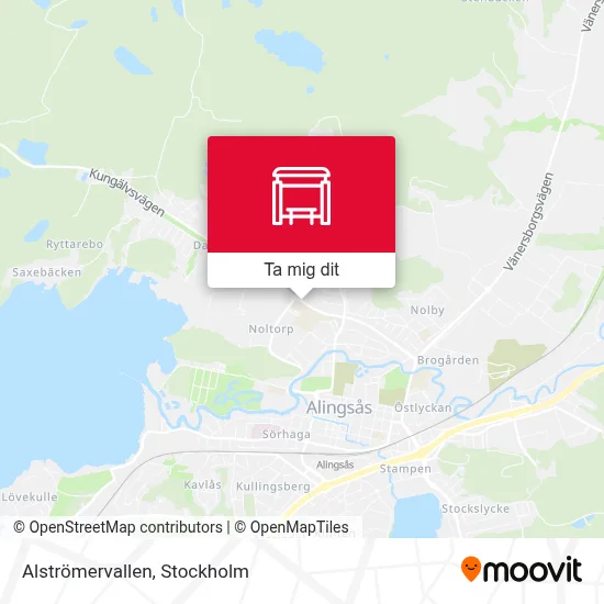 Alströmervallen karta