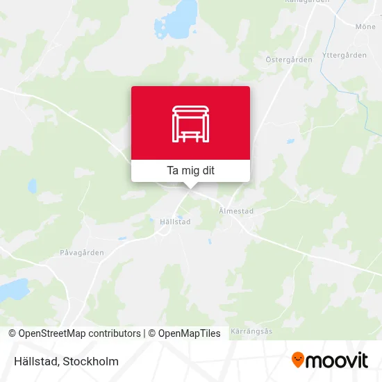 Hällstad karta