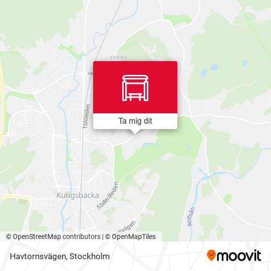 Havtornsvägen karta