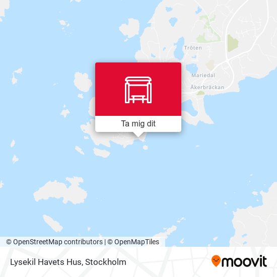 Lysekil Havets Hus karta