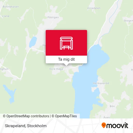 Skrapeland karta