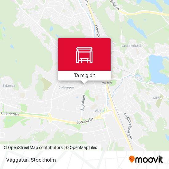 Våggatan karta