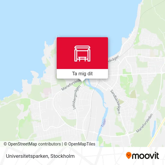 Universitetsparken karta