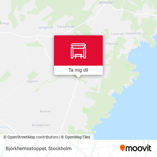 Björkhemsstoppet karta