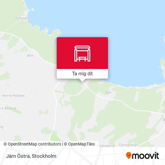 Järn Östra karta