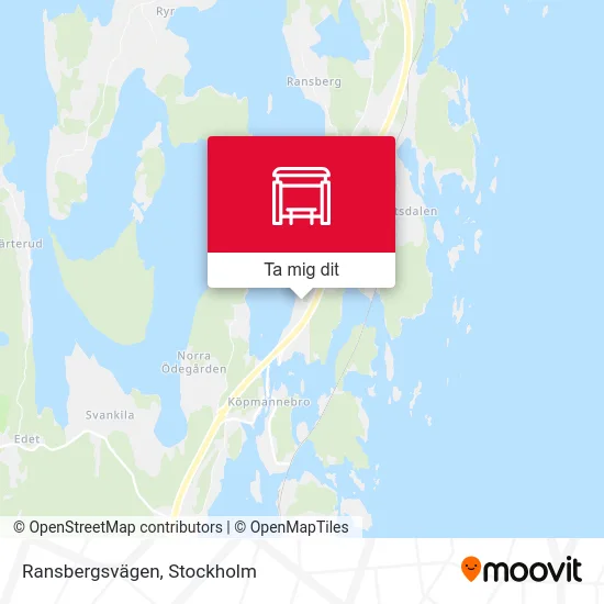 Ransbergsvägen karta