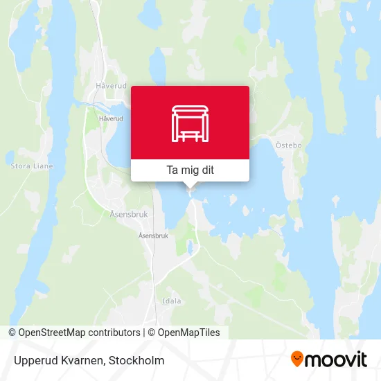 Upperud Kvarnen karta