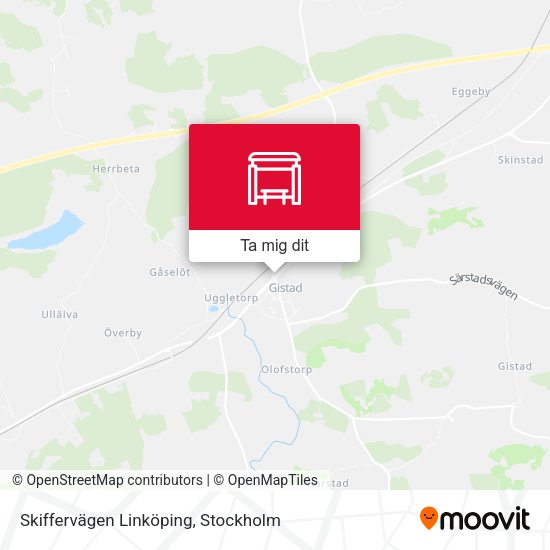 Skiffervägen Linköping karta