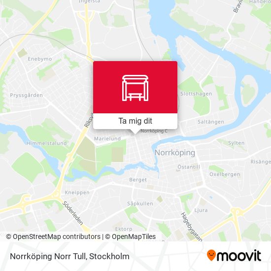 Norrköping Norr Tull karta