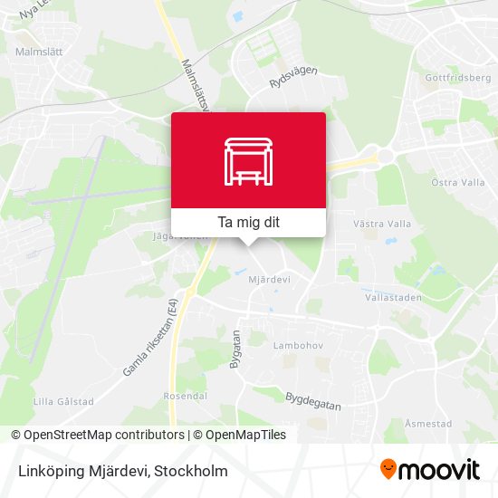 Linköping Mjärdevi karta