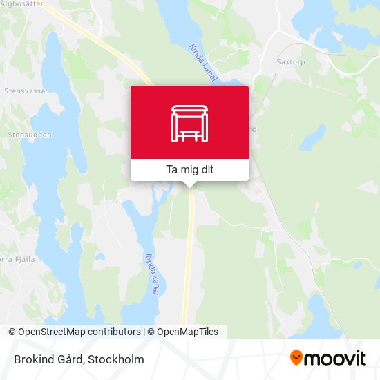 Brokind Gård karta
