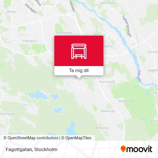 Fagottgatan karta