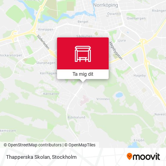 Thapperska Skolan karta