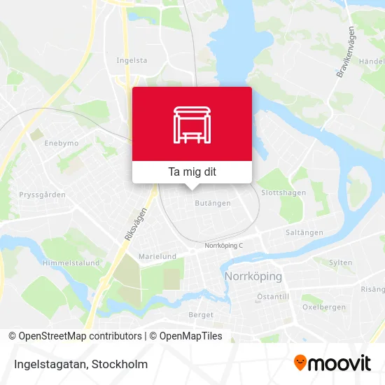 Ingelstagatan karta