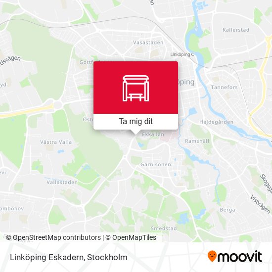 Linköping Eskadern karta