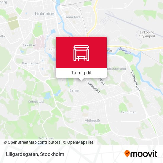Lillgårdsgatan karta