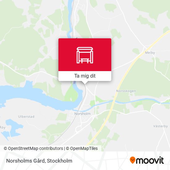 Norsholms Gård karta