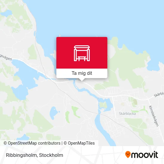 Ribbingsholm karta