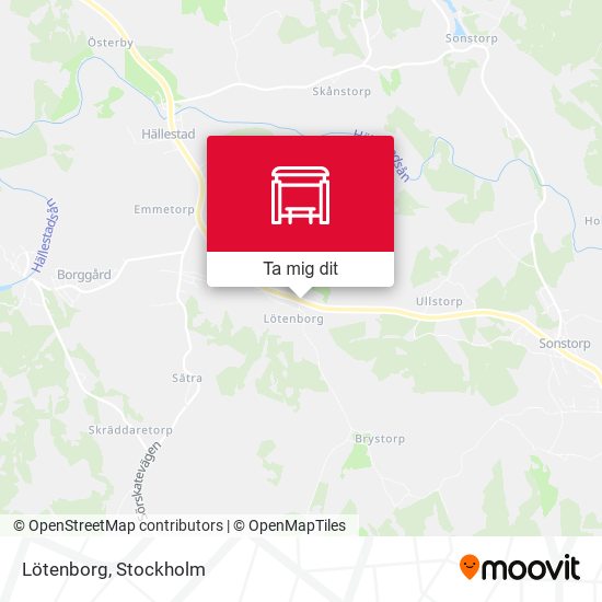 Lötenborg karta