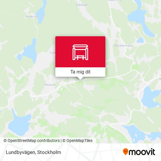 Lundbyvägen karta