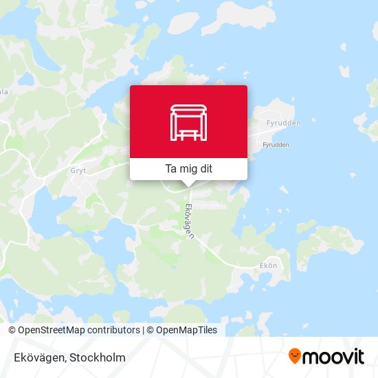 Ekövägen karta